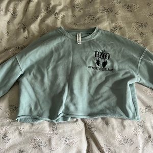 Women’s X-small Turquoise Up North Outlaws Top